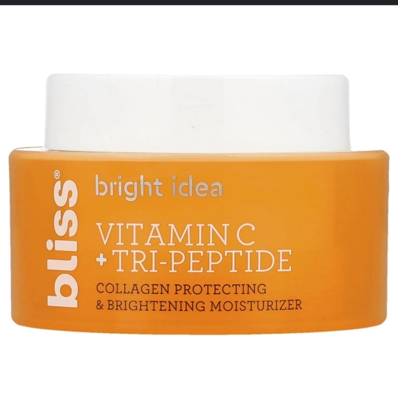 BLISS Bright Idea Brightening Moisturizer- Vitamin C- Tri-Peptides - 50 mL - New - Picture 2 of 9